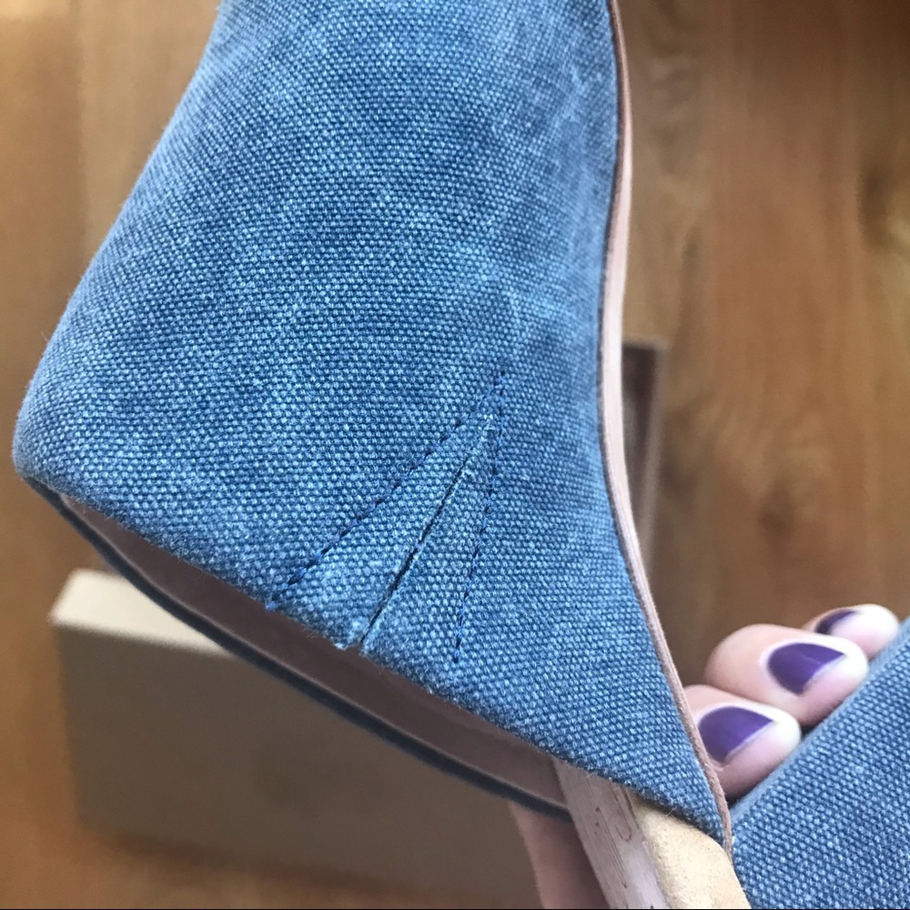 Charlotte Stone denim heels - Picture 13 of 15